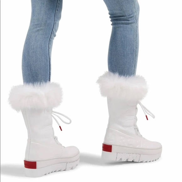 Sorel Shoes - SOREL Joan of Arctic Next Faux Fur Waterproof Boot white size 9